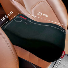 Load image into Gallery viewer, Elegant Zig Foam Car Arm Rest Support Pillow ( In Black ) | Elegant Auto Retail 
