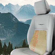 Elegant Memory Foam Slim Full Active Back Rest Support Car Pillow Beige | Elegant Auto Retail 