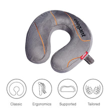 Load image into Gallery viewer, Elegant Memory Foam Car Travel Pillow Grey | Elegant Auto Retail 
