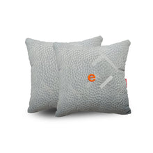 Elegant Silky Grey Car Cushion Pillow Set of 2 | Elegant Auto Retail 