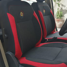 Load image into Gallery viewer, F1 Fabric Car Seat Cover Black and Red
