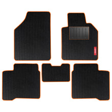 Load image into Gallery viewer, Cord Carpet Car Floor Mat Orange For Maruti Fronx

