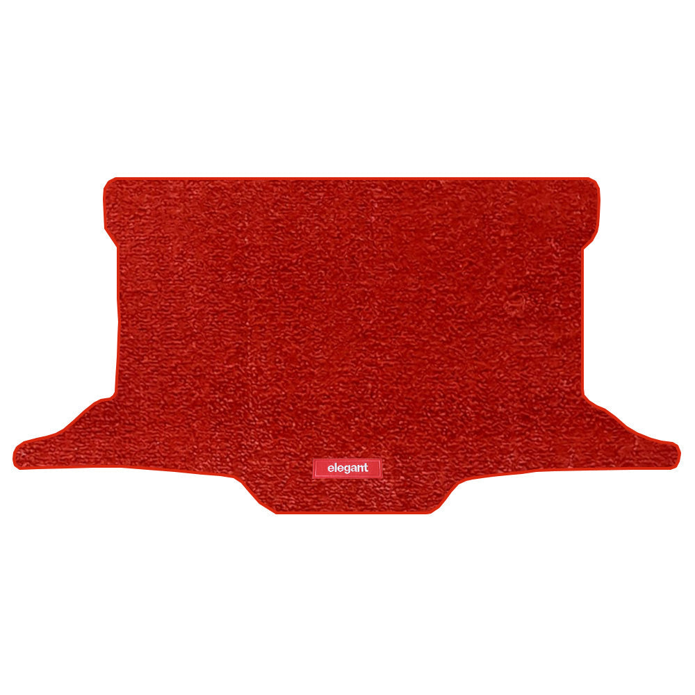 Miami Car Dicky Luxury Carpet Mat for Honda Amaze - Red | Elegant Auto Retail