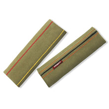 Load image into Gallery viewer, Fabric Seat Belt Shoulder Pads Beige Color Set of 2 | Elegant Auto Retail 

