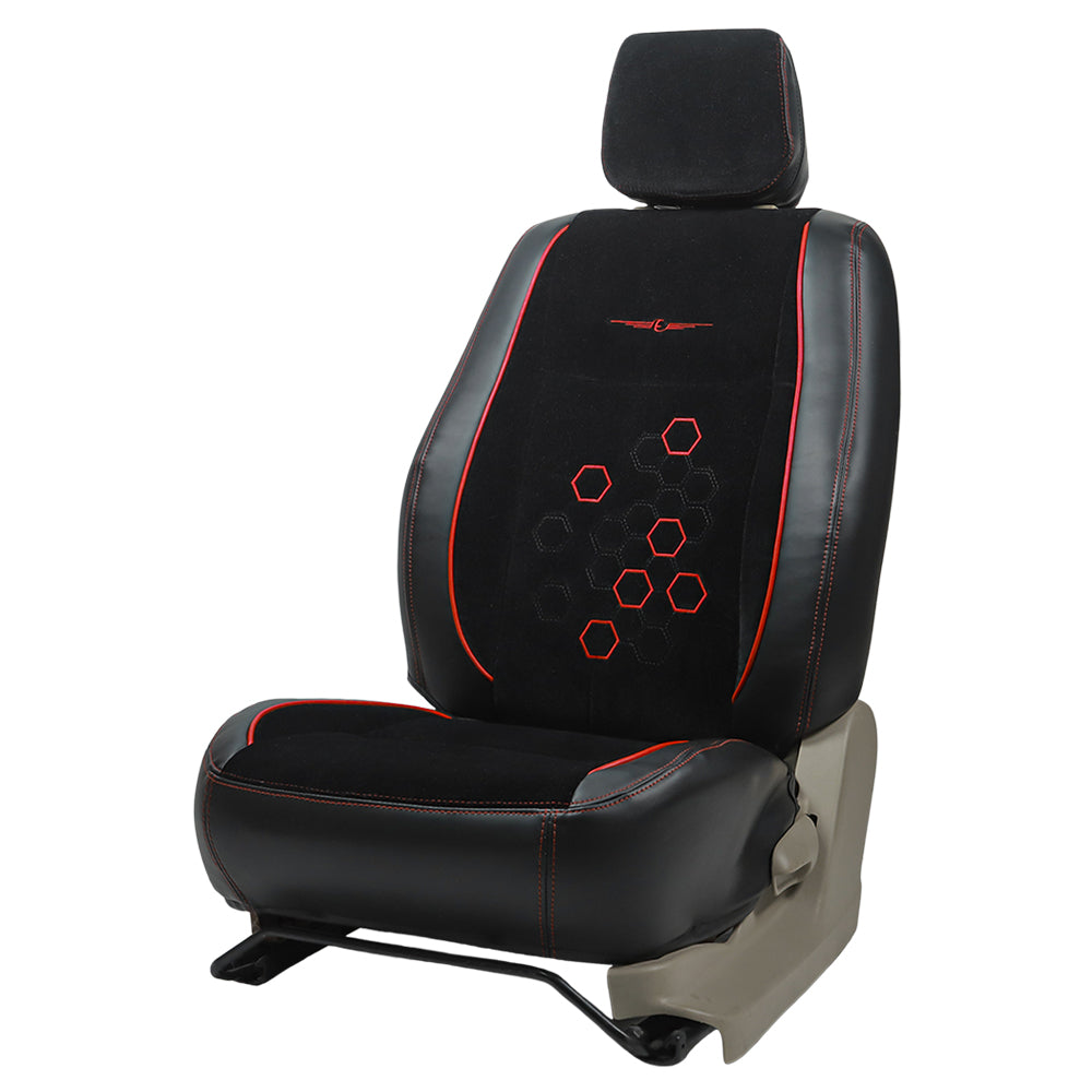 Fresco Fizz Fabric Car Seat Cover For Maruti Brezza Price – Elegant ...