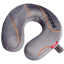 Load image into Gallery viewer, FoamUsed_ Fur Memory Foam Car Travel Pillow | Elegant In Grey
