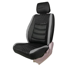 Load image into Gallery viewer, Glory Prism Art Leather Car Seat Cover Black and Grey For Mahindra Scorpio
