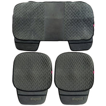 Load image into Gallery viewer, Caper Cool Pad Car Seat Cushion Black and Grey (Set of 3)
