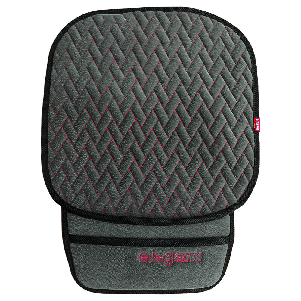 Caper Cool Pad Car Seat Cushion Grey-Red (For Driver)
