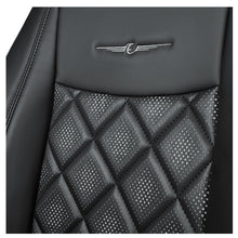 Load image into Gallery viewer, Groovy Nappa PR Art Leather Car Seat Cover For Ford Freestyle - Black White | Elegant Auto Retail
