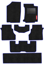 Cord Carpet Car Floor Mat For Toyota Rumion - Black Blue | Elegant Auto Retail
