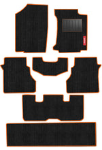 Load image into Gallery viewer, Cord Carpet Car Floor Mat Orange For Renault Triber
