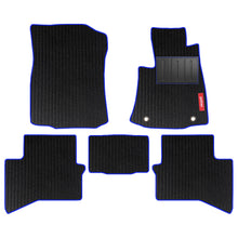 Load image into Gallery viewer, Cord Carpet Car Floor Mat Blue For Toyota Hilux
