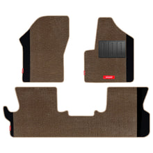 Duo Carpet Mat Beige  Black  - Tata Harrier  EV-2025 | Elegant Auto Retail