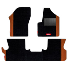 Duo Carpet Mat Black  Tan - Tata Harrier  EV-2025  | Elegant Auto Retail