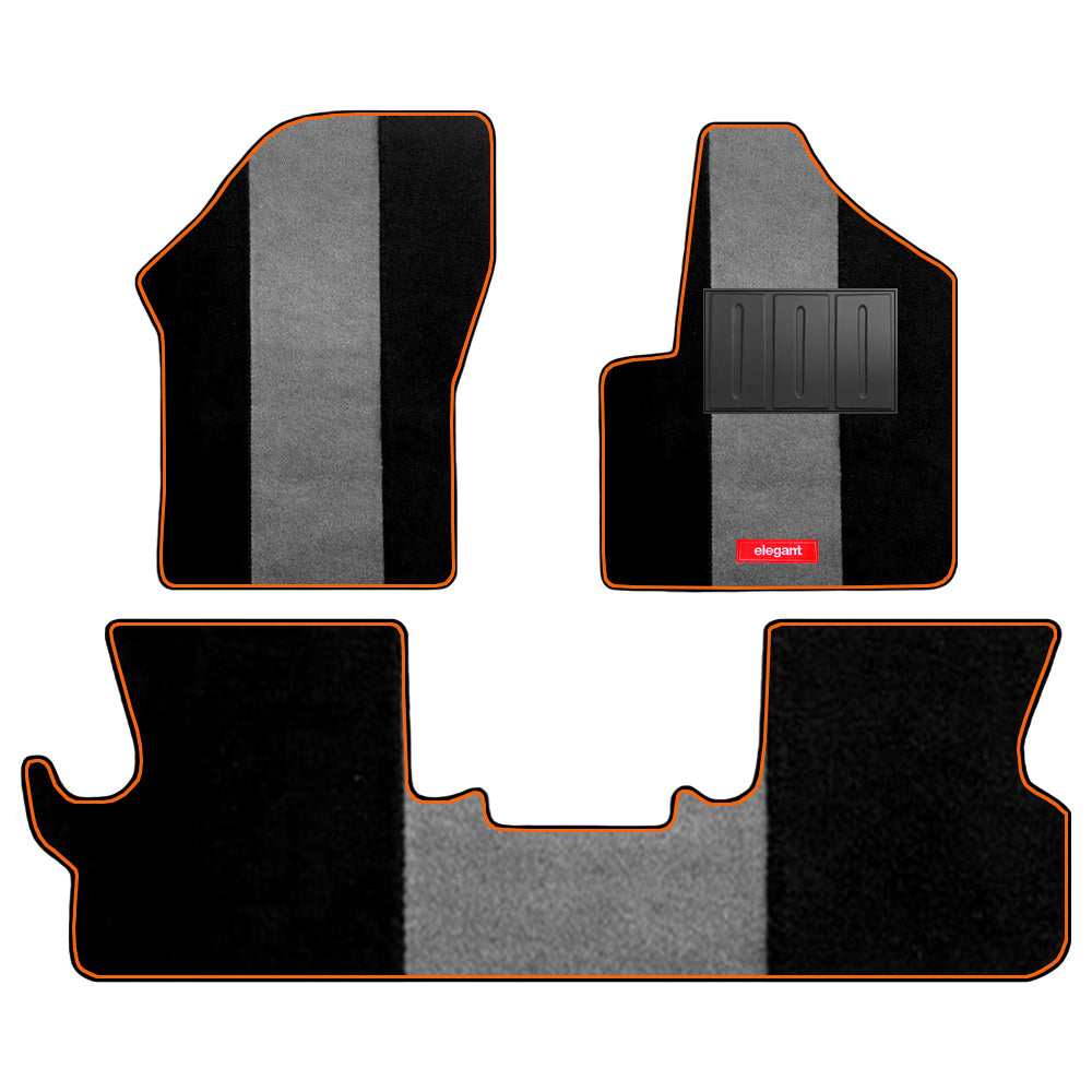 Edge mat Black Grey  -Tata Harrier EV-2025  | Elegant Auto Retail 
