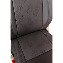 Load image into Gallery viewer, NAPPA PR HEX Art Leather Car Seat Cover Black For Mahindra Scorpio
