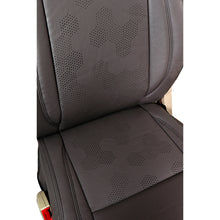 Nappa PR HEX Art Leather Car Seat Cover For MG Gloster | in Grey Colour | Elegant Auto Retail