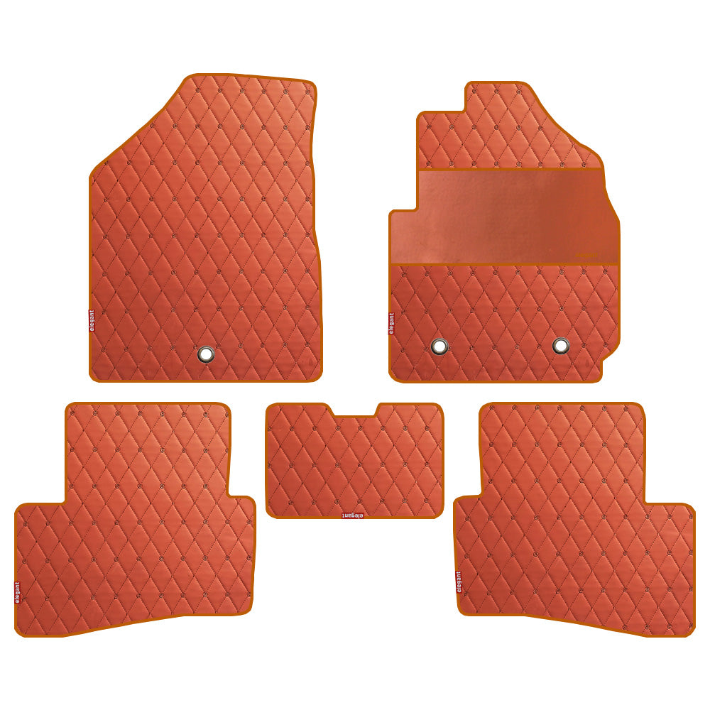 Luxury Leatherette Car Floor Mat For Mercedes GLC 300
