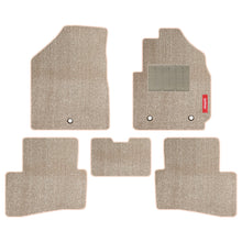Miami Carpet Car Floor Mat For Hyundai Creta - Beige | Elegant Auto Retail