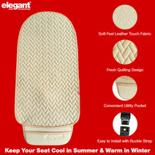 Caper CoolPad Full Car Seat Cushion Beige (Set of 2)