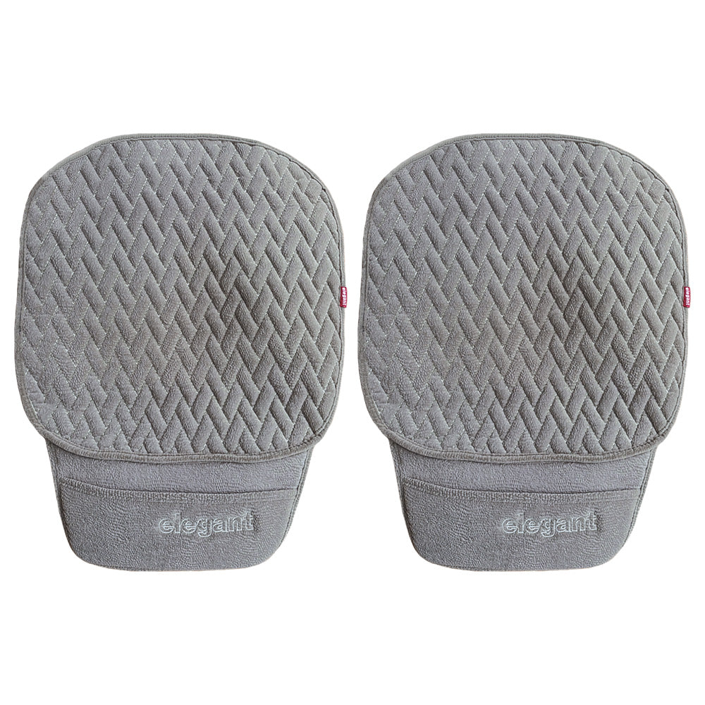 Caper Cool Pad Car Seat Cushion Light Grey (Set of 2)