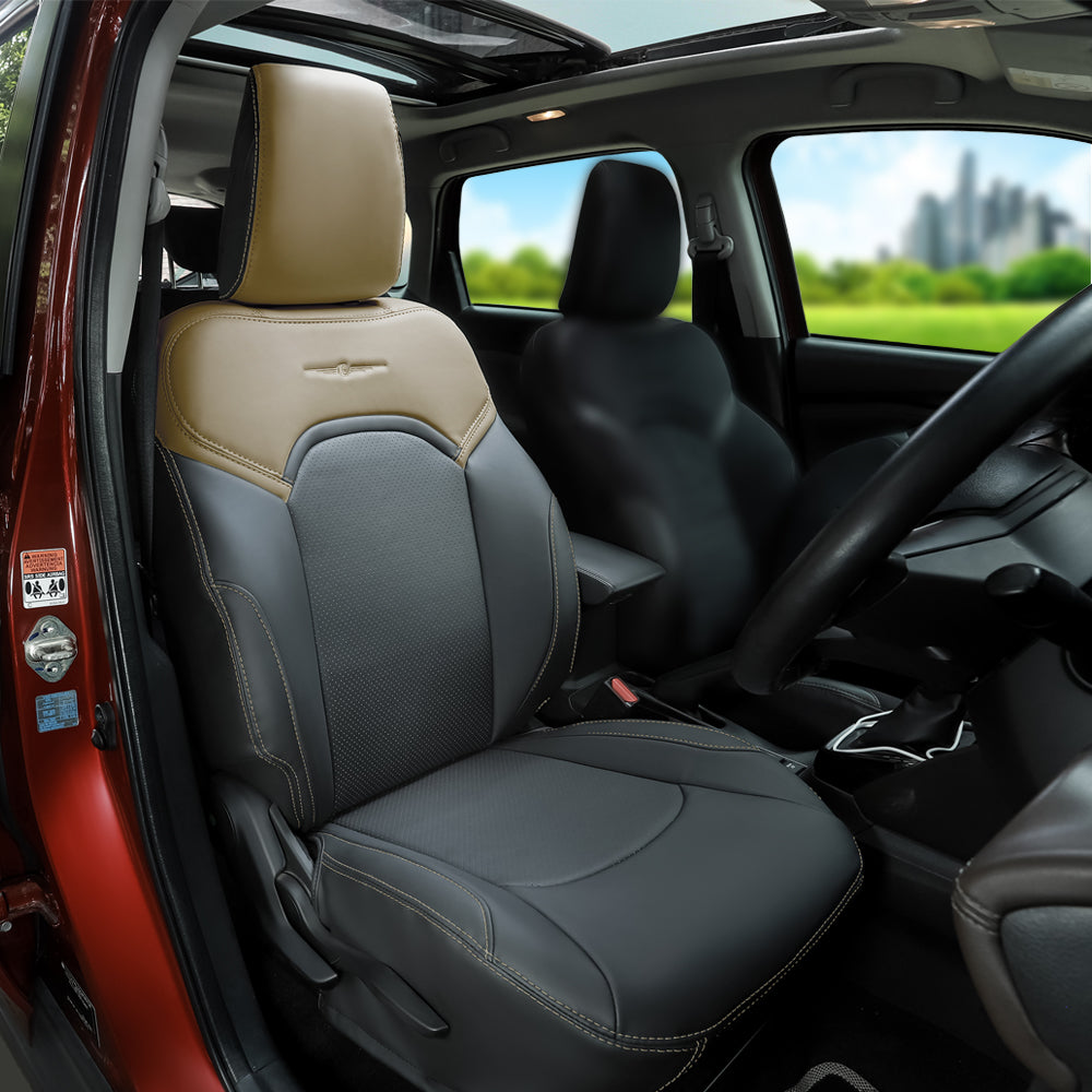 Vogue Loft Plus Art Leather Car Seat Cover For Tata Nexon