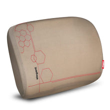 Load image into Gallery viewer, Elegant Zig Memory Foam Lumbar Support Back Rest Pillow (Beige)
