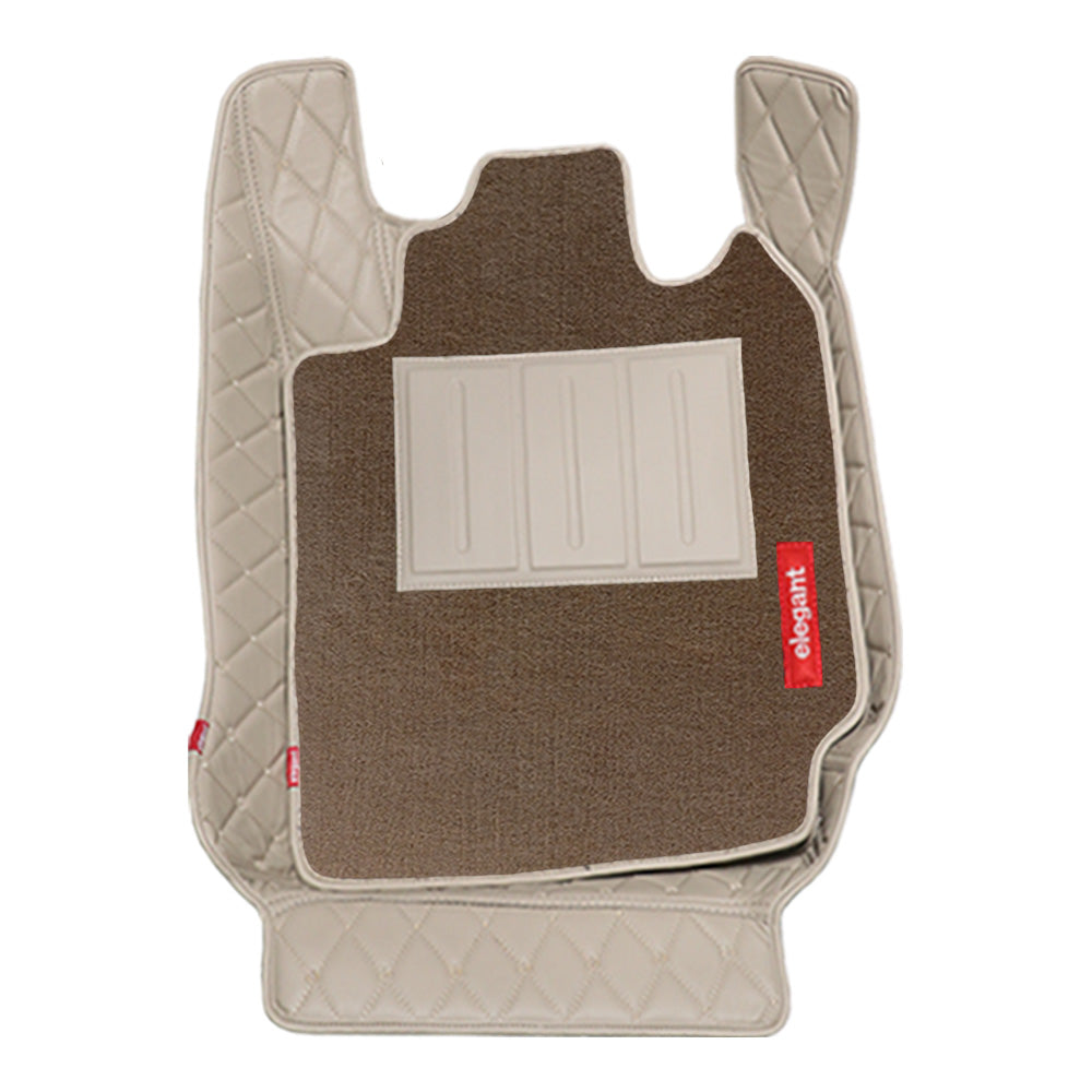 Royal 7D Car Floor Mats Beige For Citroen C3