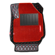 Black Red with Tufted Miami Red Carpet