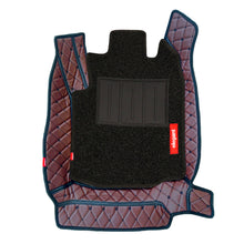 7D Car Floor Mats For Maruti Grand Vitara - Brown Black | Elegant Auto Retail