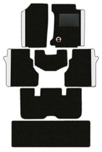 Duo Carpet  Car Floor Mat For Mahindra Xuv 700  Black  White | Elegant Auto Retail