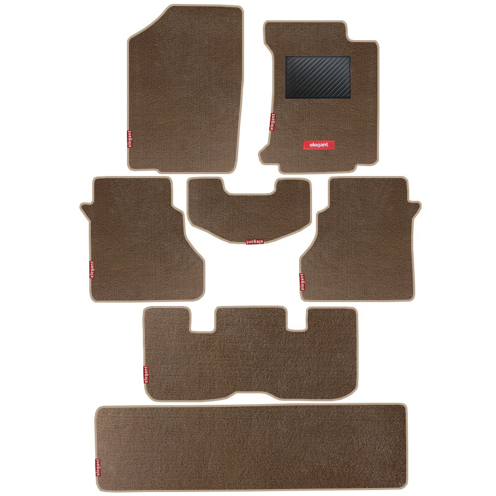 Duo Carpet  Car Floor Mat For Ford Endeavour Beige| Elegant Auto Retail
