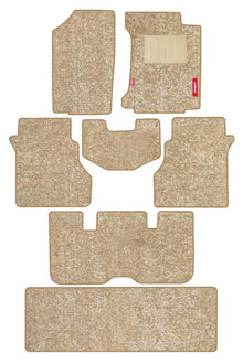 Miami Carpet Car Floor Mat For Mahindra Xuv 700 Beige | Elegant Auto Retail