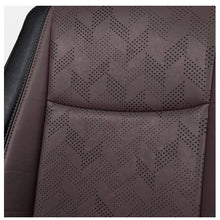 Apex Nappa PR Bucket Fit Art Leather Premium Car Seat Cover For Chevrolet Beat - M Brown Black | Elegant Auto Retail