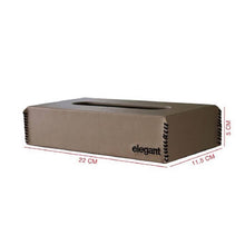 Nappa Leather Tissue Box Beige | Elegant Auto Retail 