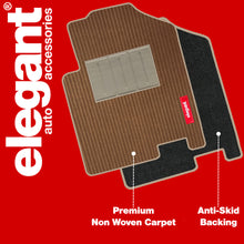 Cord Carpet Car Floor Mat For MG Hector - Beige Beige | Elegant Auto Retail