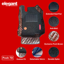 Load image into Gallery viewer, Posh 7D Car Floor Mats For Audi Q5 - Brown Brown |Elegant Auto Retail
