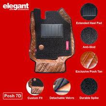 Posh 7D Car Floor Mats For Mahindra Marazzo