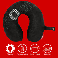 Load image into Gallery viewer, Elegant Posh Memory Foam Travel Pillow
