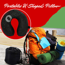 Load image into Gallery viewer, Elegant Posh Memory Foam Travel Pillow
