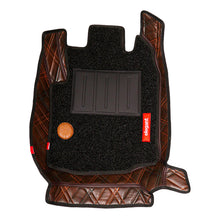 Posh 7D Car Floor Mats For Mahindra XEV 9e - Brown Brown |Elegant Auto Retail