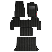 Load image into Gallery viewer, Cord Carpet Car Floor Mat Black For Mahindra Scorpio | Elegant Auto Retail

