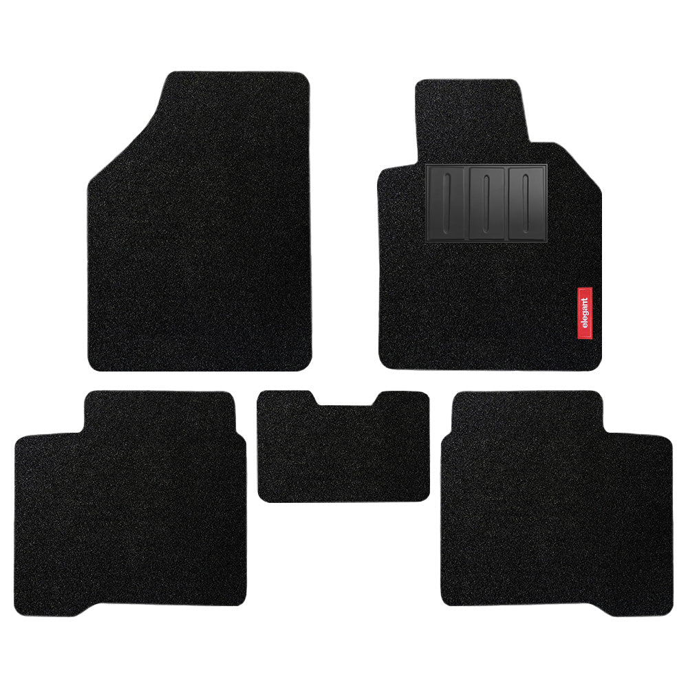 Spike Car Floor Mat for  Hyundai Santro Black | Elegant Auto Retail