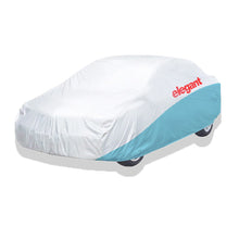 Load image into Gallery viewer, Elegant Car Body Cover WR White And Blue For Tata Tigor
