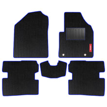 Load image into Gallery viewer, Cord Carpet Car Floor Mat For Mercedes E200 - Black Blue | Elegant Auto Retail
