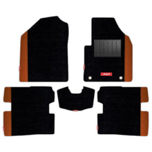 Load image into Gallery viewer, Duo Carpet Car Floor Mat For Toyota Etios - Black Tan | Elegant Auto Retail
