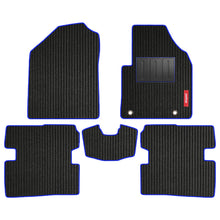 Load image into Gallery viewer, Cord Carpet Car Floor Mat For Audi Q5 - Black Blue | Elegant Auto Retail
