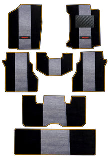 Edge Carpet Car Floor Mat For Mahindra Xuv 700 Black-Grey | Elegant Auto Retail