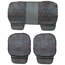 Load image into Gallery viewer, Space CoolPad Car Seat Cushion Black and Red (Set of 3)
